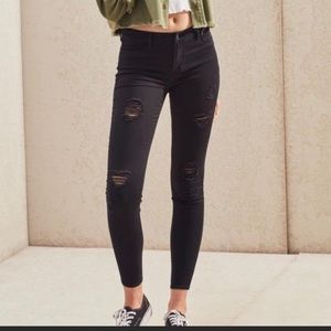 PacSun Jeans - perfect fit jeggings slashed